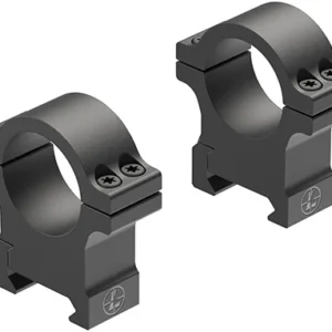 Leupold 180945 Open Range Cross-Slot  Matte Black 1" High