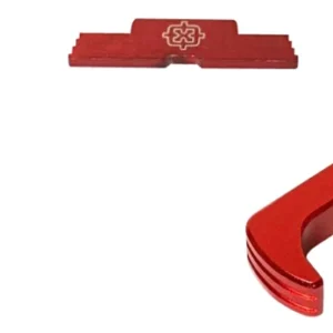 Cross Armory CRG5OKRD 3 Piece Kit  Extended Compatible w/ Glock 26 Gen5 Compatible w/Glock 17/19/26/34 Gen5 Red Anodized Steel/Aluminum