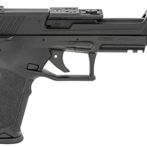 Taurus 1TX22C151 TX22 Competition 22 LR 16+1 5.25" Overall Black Steel/Threaded Barrel, Hard Coat Anodized Aluminum/Optic Cut/Serrated Slide & Polymer Frame w/Picatinny Rail w/Polymer Grips