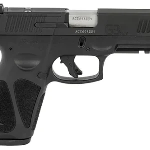 Taurus 1G3P941 G3  9mm Luger 17+1 4" Matte Stainless Steel Barrel, Polymer Frame With Picatinny Acc. Rail, T.O.R.O Optic Cut Tenifer Matte Black Steel Slide, Re-Strike Capability, Manual Safety
