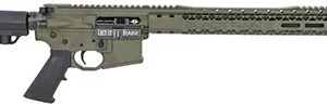 Black Rain BRO-20110401 Billet  5.56x45mm NATO 16" 30+1 OD Green Cerakote Black 6 Position MFT Minimalist Stock Black MFT Grip Right Hand