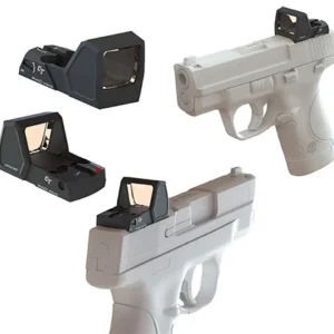 Crimson Trace 0101800 CT RAD Micro Matte Black 1 x 21 mm x 14.5 mm 3 MOA Red Dot