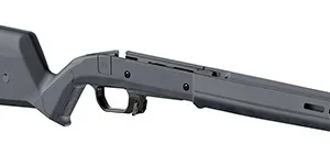 Magpul MAG1069-GRY-LT Hunter 110  Stock Fixed with Aluminum Bedding & Adj Comb Stealth Gray Synthetic Savage 110 Short Action Left Hand