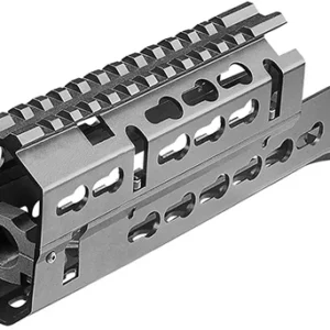 Aim Sports MMAK02 Russian Handguard  Short & Drop-in, M-LOK 2-Piece Style Made of 6061-T6 Aluminum with Black Anodized Finish for AK-47