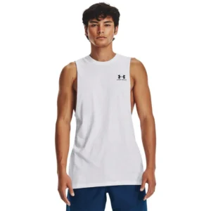 Men's UA Sportstyle Left Chest Cut-Off Tank