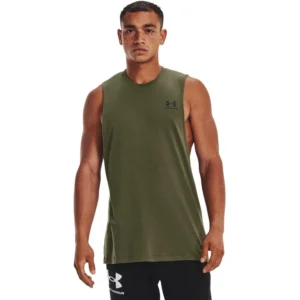 Men's UA Sportstyle Left Chest Cut-Off Tank