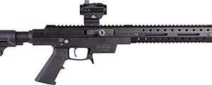 Excel Arms EA22604 X-Series  22 LR 10+1 16" Barrel, Aluminum Receiver, 6 Position Collapsible Stock, Includes Red Dot