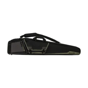 Allen 90650 Rocky Double Rifle Case 50" Black Endura w/Tan Trim, Daisy Chain Loops, Lockable Zippers, Adjustable/Removeable Padded Shoulder Strap Holds 2 Rifles
