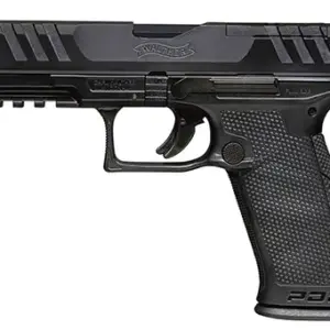 Walther Arms 2851237 PDP Optic Ready 9mm Luger 4" Barrel 18+1, Polymer Frame With Picatinny Acc. Rail, Optic Cut Super Terrain Serrated Steel Slide, Performance Duty Trigger, Manual Safety