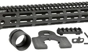 Midwest Industries MIG4M12625 Tactical G4M Handguard AR-15 Black Hardcoat Anodized Black 12.6" 6061-T6 Aluminum M-LOK