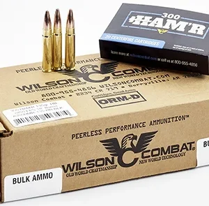 Wilson Combat A300HMR135HB HAM'R Bonded 300 HAM'R 135 gr Speer HAM'R Bonded 20 Per Box/ 10 Case