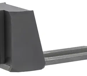 SB Tactical 22F01SB Brace Adapter  for AK 47/74 Pistols Black 7075 Aluminum with Steel Forks