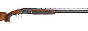 Rizzini USA 6501-12 BR460 Competition 12 Gauge 30" 2rd 2.75" Gold Accent Matte Black Cerakote Turkish Walnut Fixed Pistol Grip Stock Right Hand (Full Size)