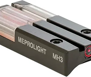 Meprolight USA 631053108 FT Bullseye Rear Sight  Black | Green Tritium/Fiber Optic