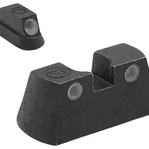 Meprolight USA 177753101 Tru-Dot  Black | Green Tritium Front Sight Green Tritium Rear Sight Set