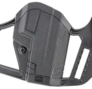 Uncle Mike's 79210 Apparition  IWB/OWB, Black Polymer, Compatible w/Glock 19/23/26/27, Belt Clip Mount, Ambidextrous