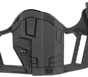 Uncle Mike's 79077 Apparition  IWB/OWB Belt Clip Mount Compatible w/Glock 43/43X/Springfield Hellcat Black Polymer Ambidextrous