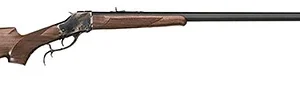 Taylors & Company 210156 1885 High Wall 38-55 Win 1rd 30" Blued Barrel, Color Case Hardened Steel Receiver, Walnut/ Fixed Pistol Grip Stock, Right Hand