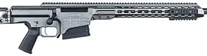 Barrett 18498 MRAD  6.5 Creedmoor 24" 10+1 Tungsten Gray Cerakote Gray Fixed Adjustable Comb Stock Black Polymer Grip Right Hand
