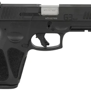 Taurus 1G3B941 G3  Full Size Frame 9mm Luger 17+1 4" Matte Stainless Steel Barrel, Matte Black Tenifer Serrated Steel Slide, Black Polymer Frame w/Picatinny Rail, Black Polymer Grip, Right Hand
