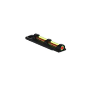 TruGlo TG-TG949D Tru-Bead Universal Green Outside w/Red Center Fiber Optic Front Sight w/.120" Fiber Diameter Black Frame for Shotguns