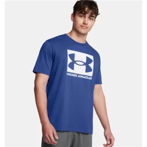 Men's UA ABC Camo Boxed Logo Short Sleeve