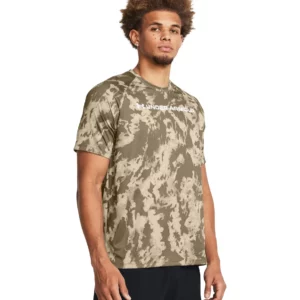 Men's UA Tech ABC Camo Short Sleeve