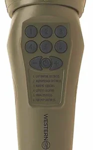 Western Rivers WRC-GC6S Mantis Six Shooter Electronic Call Multiple Sounds Attracts Predators Brown Plastic