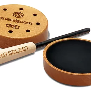 Drury Outdoors HSDODPC Signature Pot Call Friction Call Attracts Turkeys Natural Aluminum/Wood