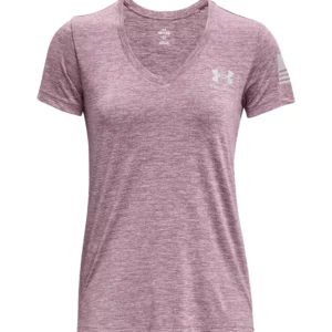 Women's UA Tech Freedom Short Sleeve V-Neck