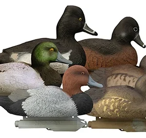 Higdon Outdoors 19994 Standard Diver Pack  Bluebill/Redhead/Ringneck Species Multi Color Foam Filled 6 Pack