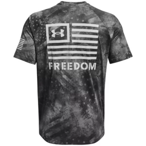 UA Freedom Tech Camo Short Sleeve