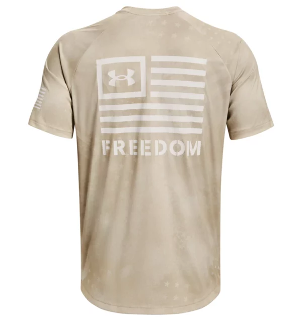 UA Freedom Tech Camo Short Sleeve