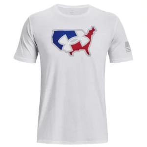 UA Freedom Big Flag Logo Lockup T-Shirt