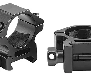 Riton Optics X1L Scope Rings  Matte Black 1" Low