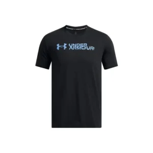 Men's UA Sliced Wordmark Short Sleeve