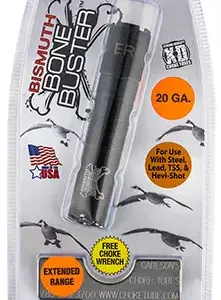Carlson's Choke Tubes 09219 Bismuth Bone Buster Beretta Optima HP 20 Gauge Extended Range 17-4 Stainless Steel