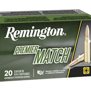 Remington Ammunition 21201 Premier Match 224 Valkyrie 90 gr Sierra MatchKing BTHP 20 Per Box/ 10 Cs