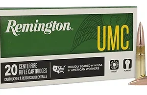 Remington Ammunition 26854 UMC  300 Blackout 150 gr Full Metal Jacket 20 Per Box/ 10 Cs