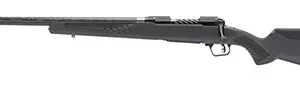 Savage Arms 57713 110 UltraLite 308 Win 4+1 22" Carbon Fiber Wrapped Barrel, Black Melonite Rec, Gray AccuStock with AccuFit, Left Hand