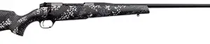 Weatherby MBT20N300WR8B Mark V Backcountry 2.0 Ti 300 Wthby Mag 3+1 26" Barrel, Graphite Black Cerakote Metal Finish, Black with Gray/White Sponge Accents Peak 44 Blacktooth Stock
