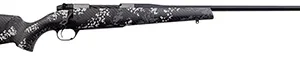 Weatherby MBT20N308NR4B Mark V Backcountry 2.0 Ti 308 Win 5+1 26" Barrel, Graphite Black Cerakote Metal Finish, Black with Gray/White Sponge Accents Peak 44 Blacktooth Stock