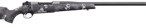 Weatherby MCT20N65RWR6B Mark V Backcountry 2.0 Ti 6.5 Wthby RPM 4+1 24" Carbon Fiber Wrapped Barrel, Graphite Black Cerakote Metal Finish, Black with Gray/White Sponge Accents Peak 44 Blacktooth Stock