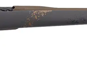 Weatherby MCU03N65RWR6B Mark V Camilla Ultra Lightweight Compact 6.5 Wthby RPM 4+1 24" Barrel, Midnight Bronze Cerakote Metal Finish, Black with Smoke/Gold Sponge Accents Monte Carlo Stock