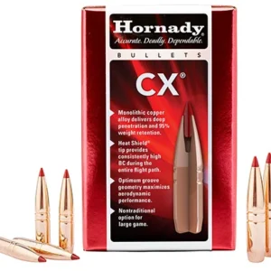 Hornady 301934 CX  30 Cal 180 gr Copper Solid 50 Per Box/ 25 Case