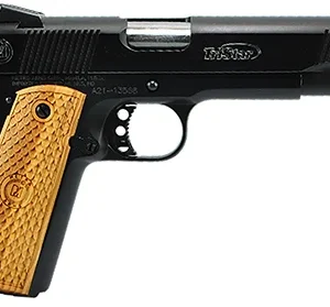 TriStar 85614 American Classic II 1911 9mm Luger 9+1, 5" Stainless Steel Barrel, Blued Serrated Steel Slide, Blued Steel Frame w/Beavertail, Wood Grip