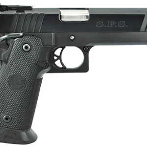 TriStar 85675 SPS Pantera 1911 9mm Luger 18+1, 5" Stainless Steel Barrel, Black Chrome Serrated Steel Slide, Black Steel Frame w/Beavertail, Black Polymer Grip