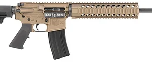Diamondback DB1717K042 DB15 Version 2 5.56x45mm NATO 16" 30+1 Burnt Bronze Cerakote Black 6 Position Stock Black Polymer Grip Right Hand