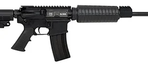 Diamondback DB1717K004 DB15  223 Rem,5.56x45mm NATO 16" 30+1 Black Hard Coat Anodized 6 Position Stock Black A2 Grip