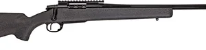 Remington Firearms (New) R68893 Alpha 1 Hunter 243 Win 4+1 22" Fluted, Satin Black Barrel/Rec, Gray Speckled AG Composite Carbon Fiber Stock w/Pachmyer Recoil Pad, Timney Elite Hunter Trigger